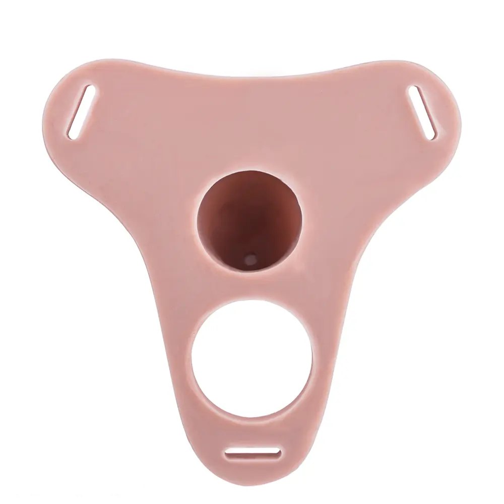 Flesh silicone penis sleeve with ring, photo 11