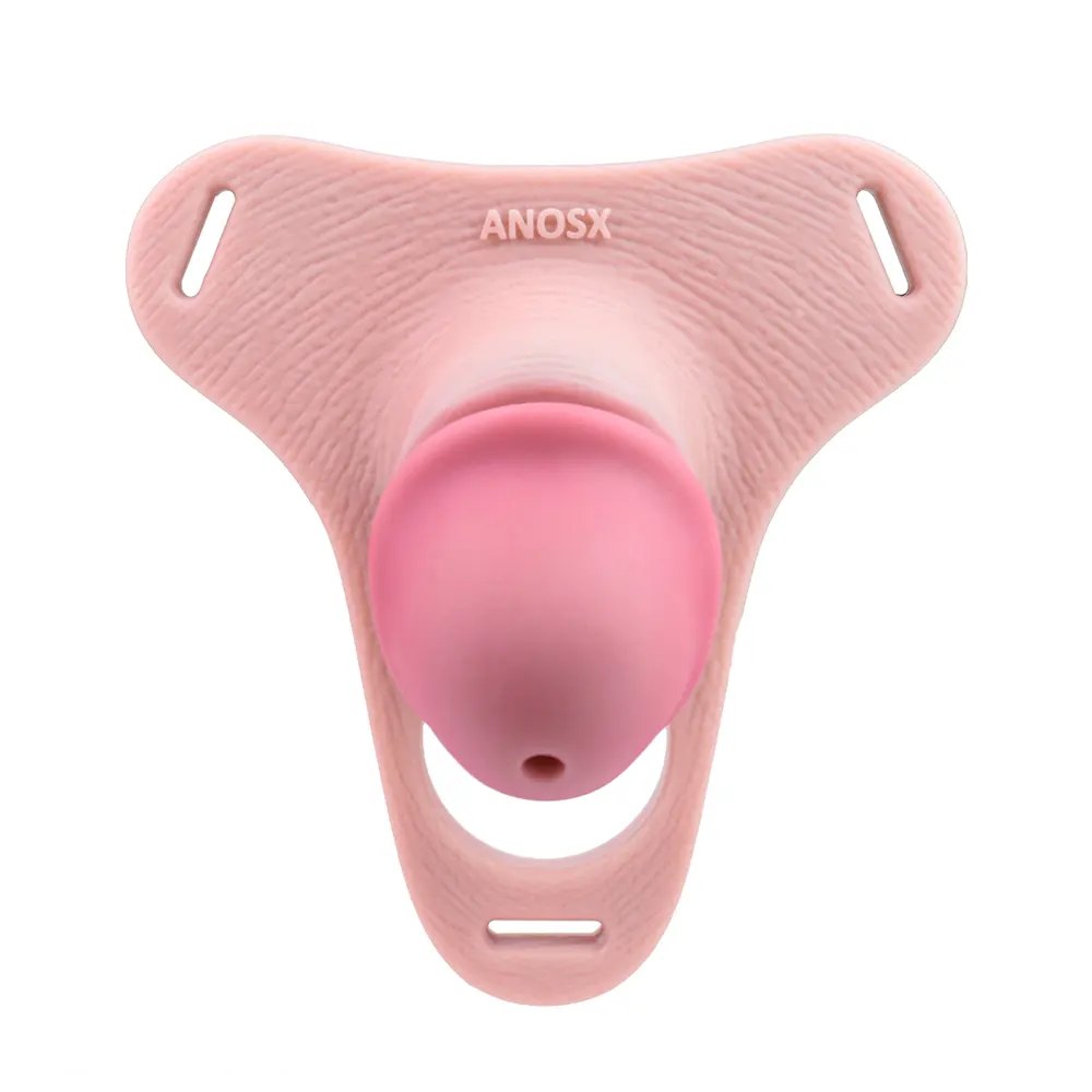 Flesh silicone penis sleeve with ring, photo 6