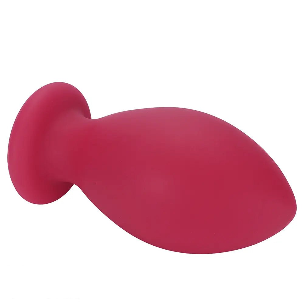 Silicone egg-shaped butt plug, photo 12