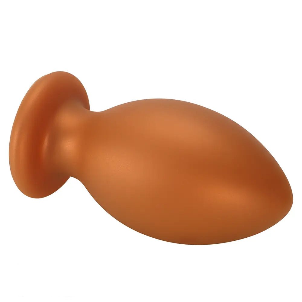 Silicone egg-shaped butt plug, photo 7