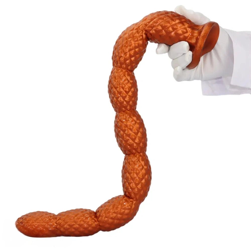 Graduated silicone anal beads chain, photo 1