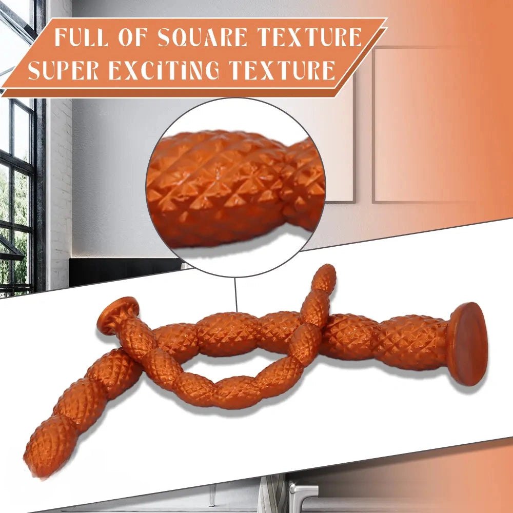 Graduated silicone anal beads chain, photo 4