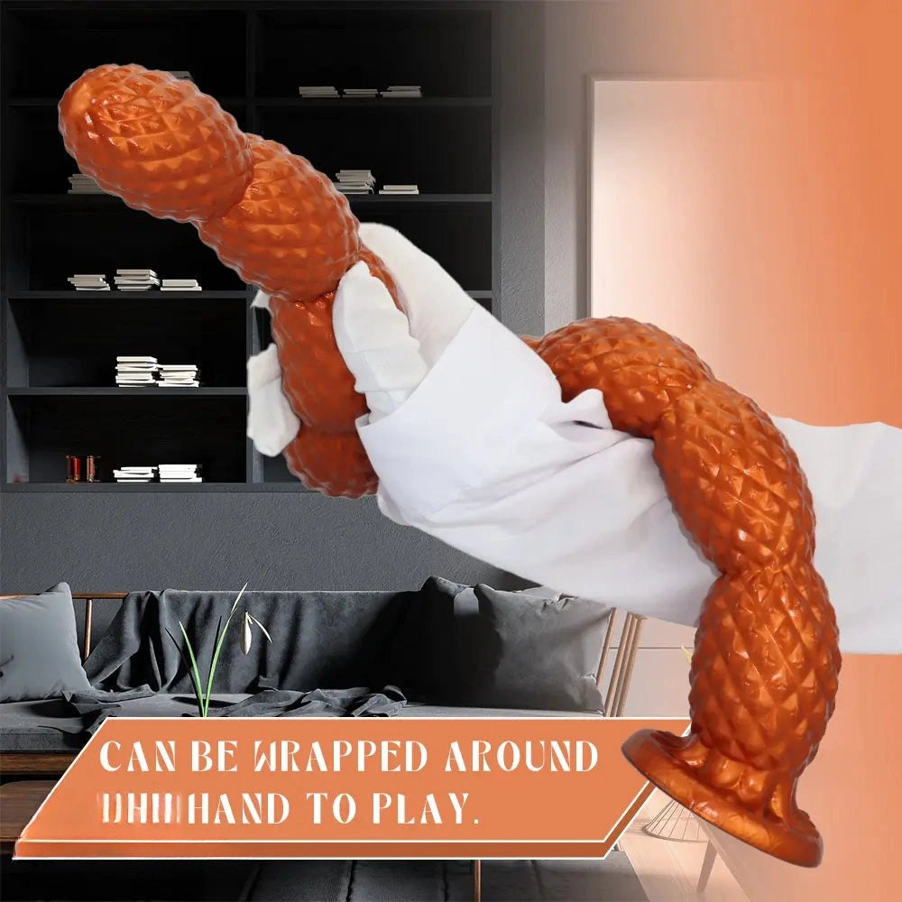 Graduated silicone anal beads chain, photo 5