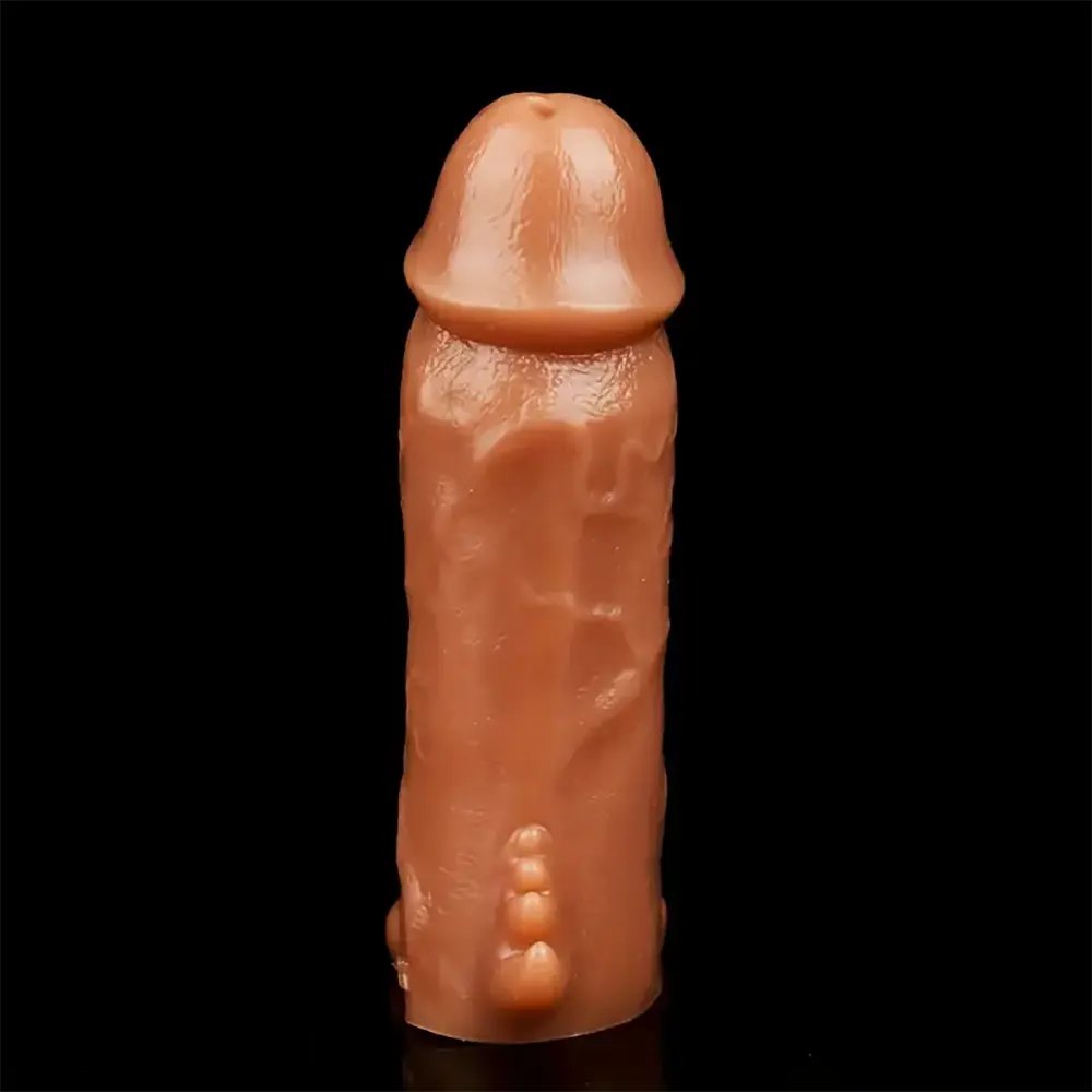 #2 silicone hollow sleeve sheath dildo