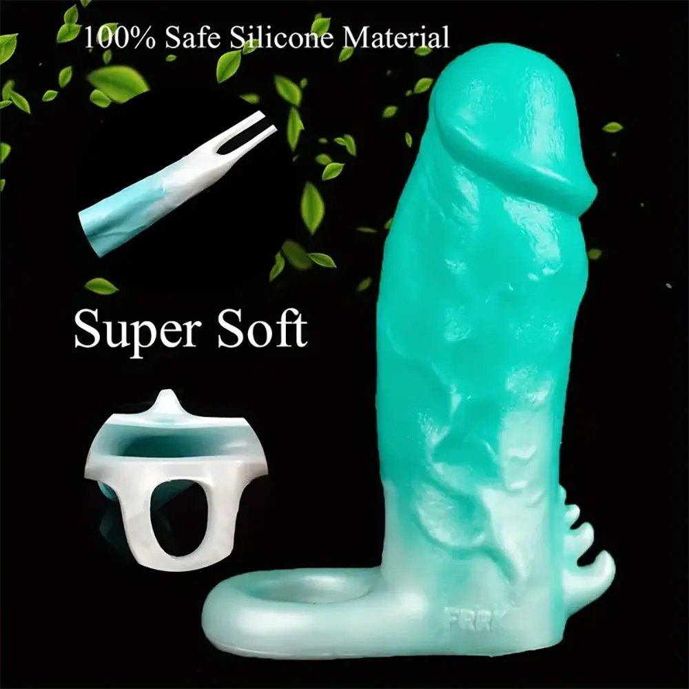 Silicone hollow sleeve sheath dildo, photo 10