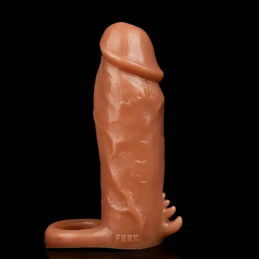 Silicone hollow sleeve sheath dildo, photo 11