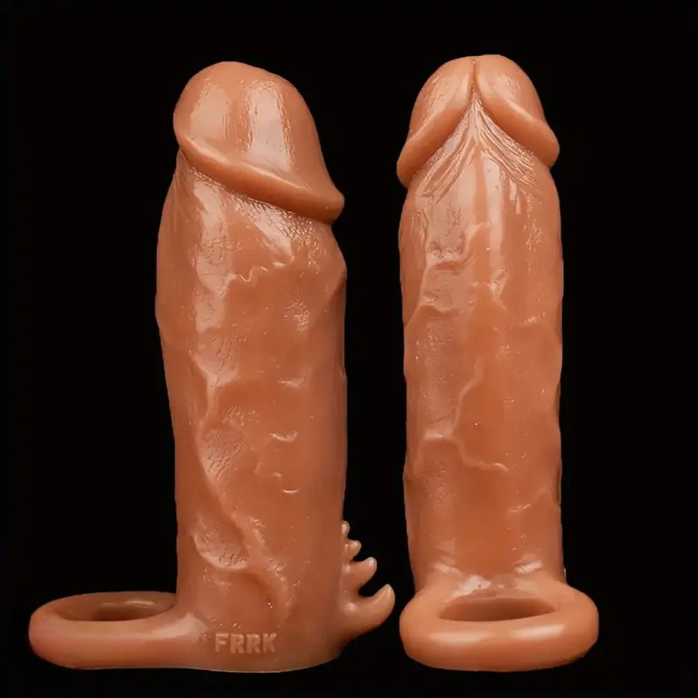 Silicone hollow sleeve sheath dildo, photo 2