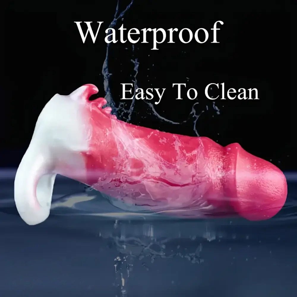 Silicone hollow sleeve sheath dildo, photo 5