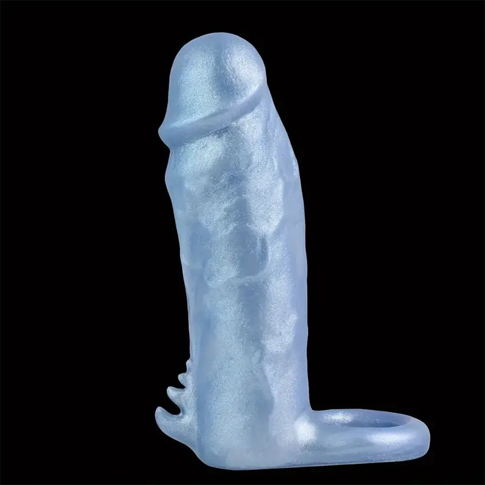 Silicone hollow sleeve sheath dildo, photo 9