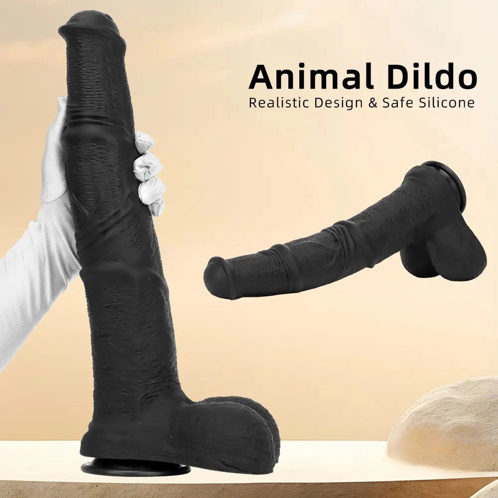 Silicone horse knot dildo, photo 2