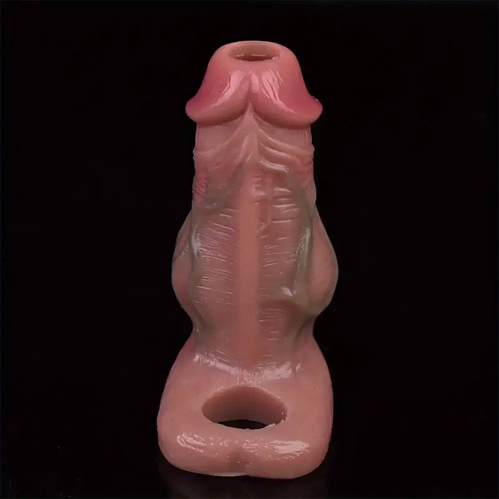 Flesh silicone knot dildo, photo 1