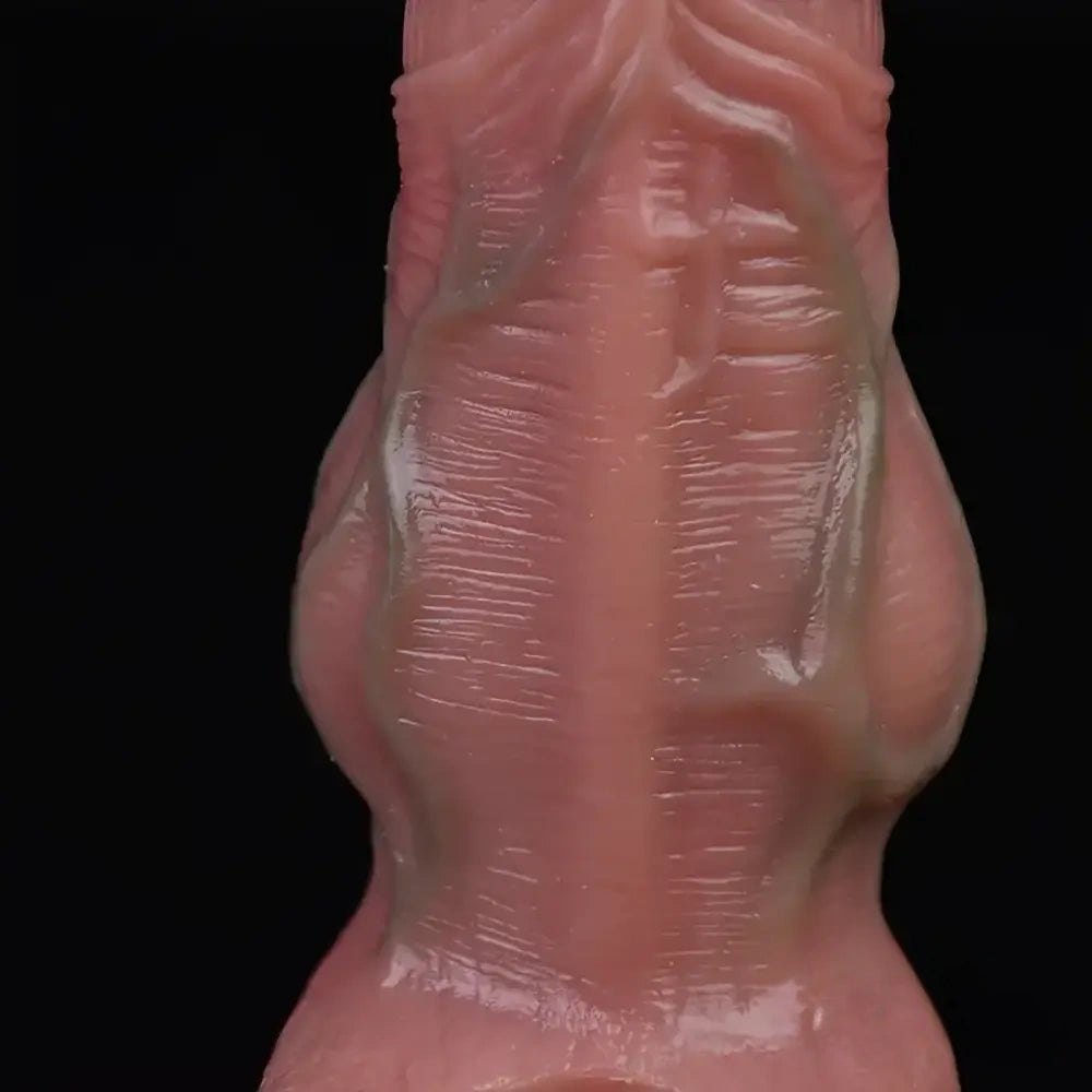 Flesh silicone knot dildo, photo 12