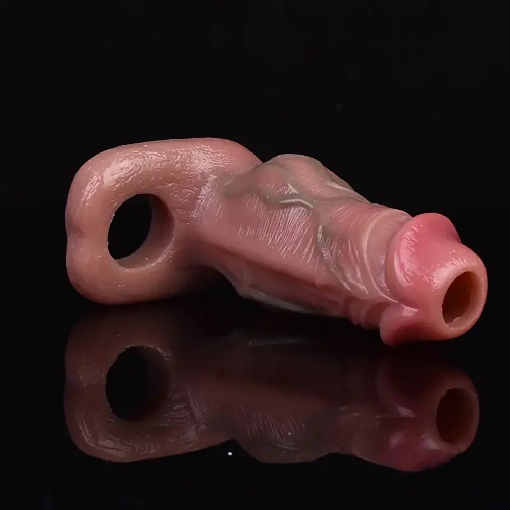 Flesh silicone knot dildo, photo 13