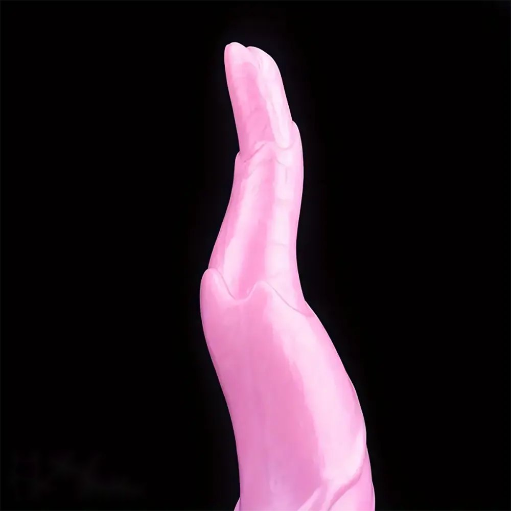 Flesh realistic silicone dildo, photo 3