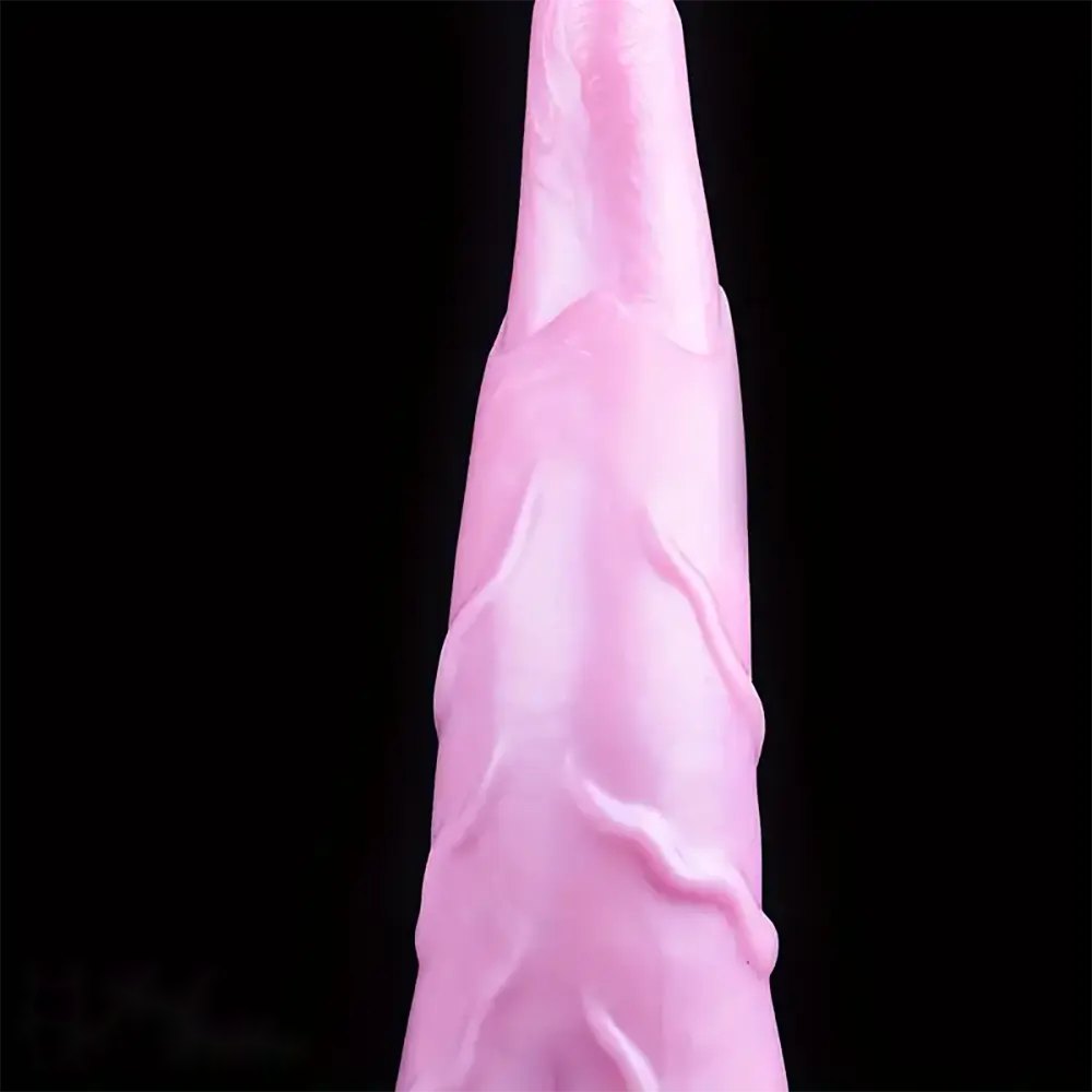Flesh realistic silicone dildo, photo 6