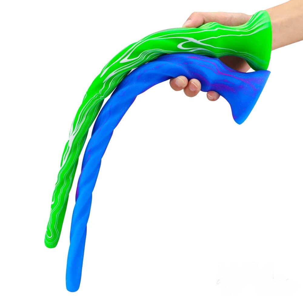 Spiral silicone suction cup dildo, photo 1
