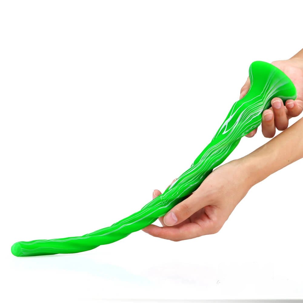 Spiral silicone suction cup dildo, photo 14
