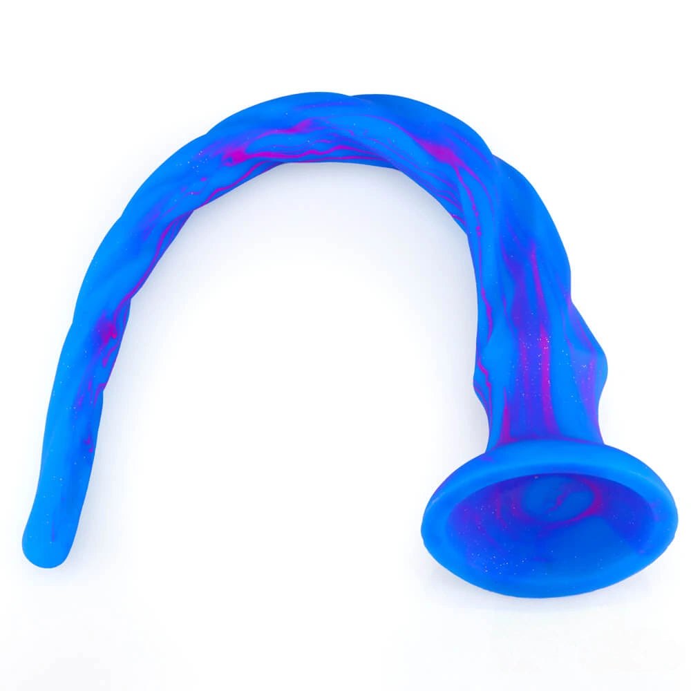 Spiral silicone suction cup dildo, photo 3