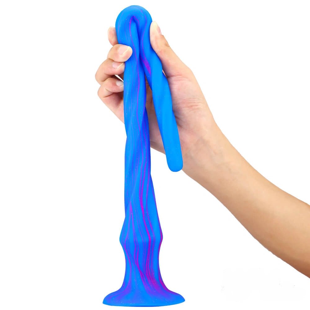 Spiral silicone suction cup dildo, photo 4
