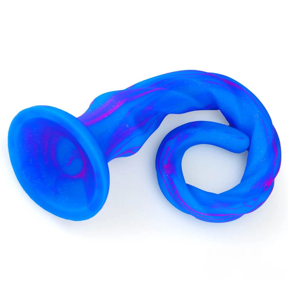 Spiral silicone suction cup dildo, photo 5