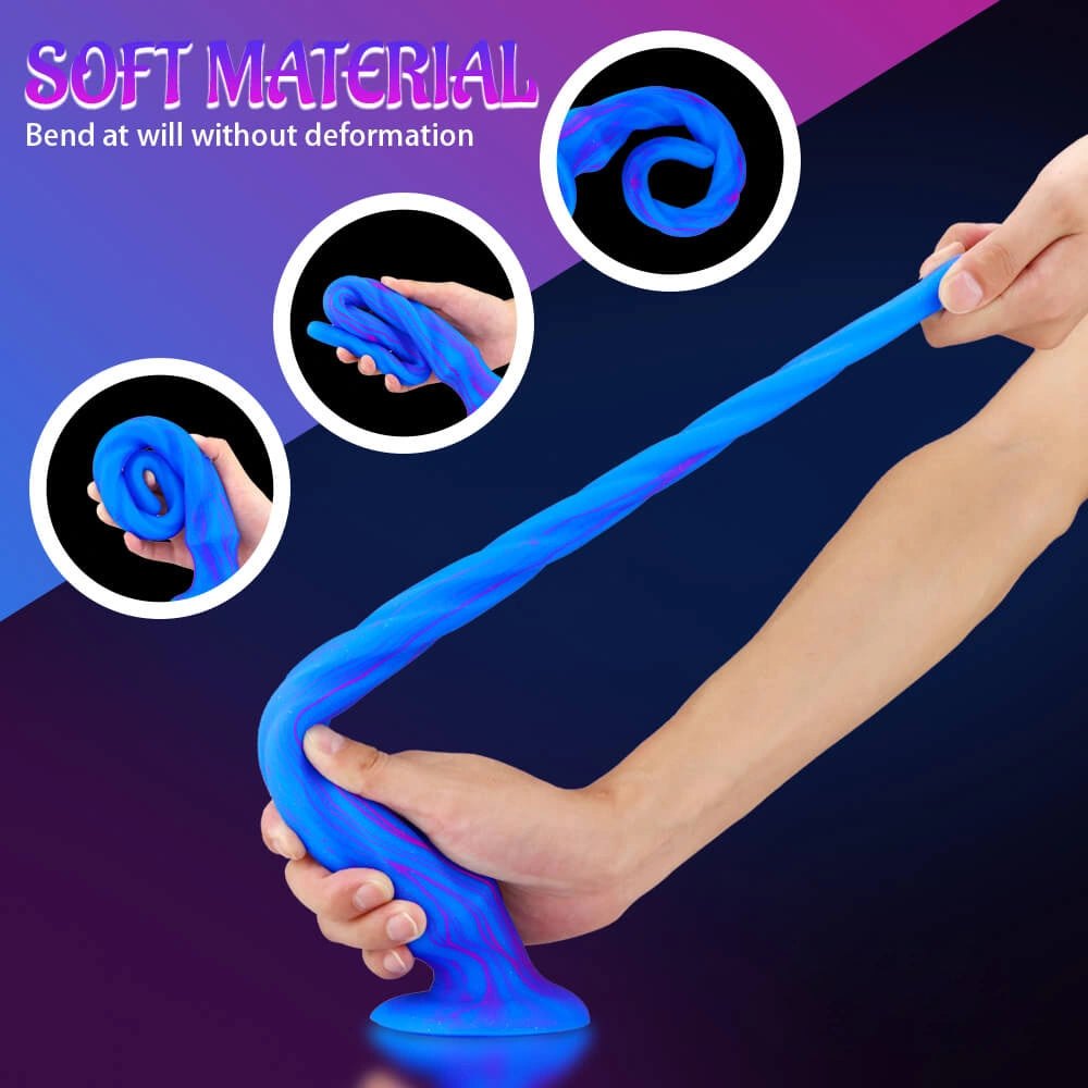 Spiral silicone suction cup dildo, photo 9