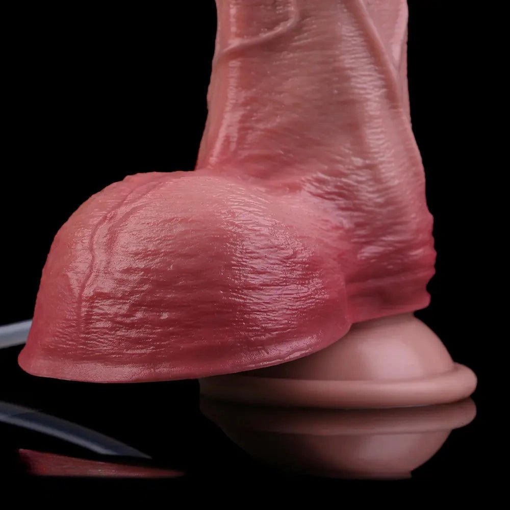 Flesh silicone squirting dildo, photo 14