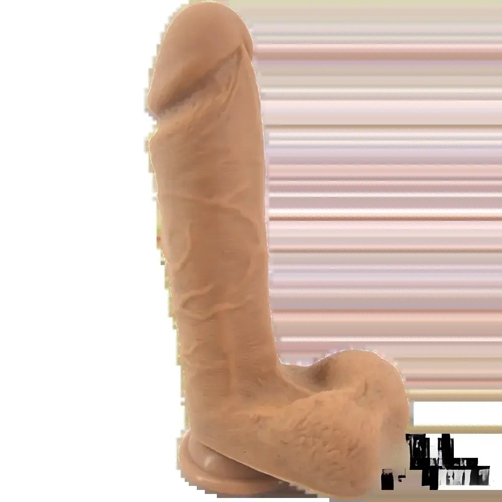 Flesh tone silicone strap-on harness dildo, photo 3