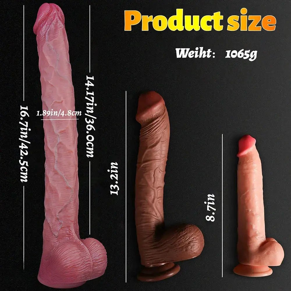 Flesh silicone suction cup dildo, photo 6