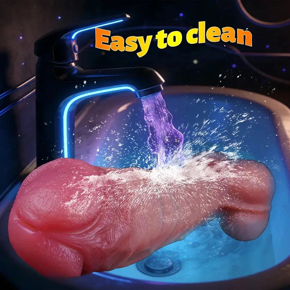 Flesh silicone suction cup dildo, photo 7