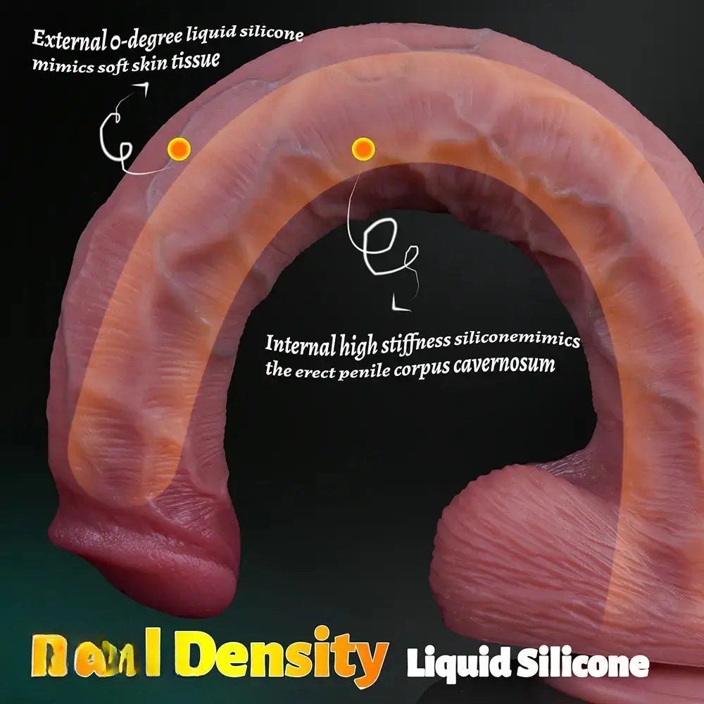 Flesh silicone suction cup dildo, photo 8