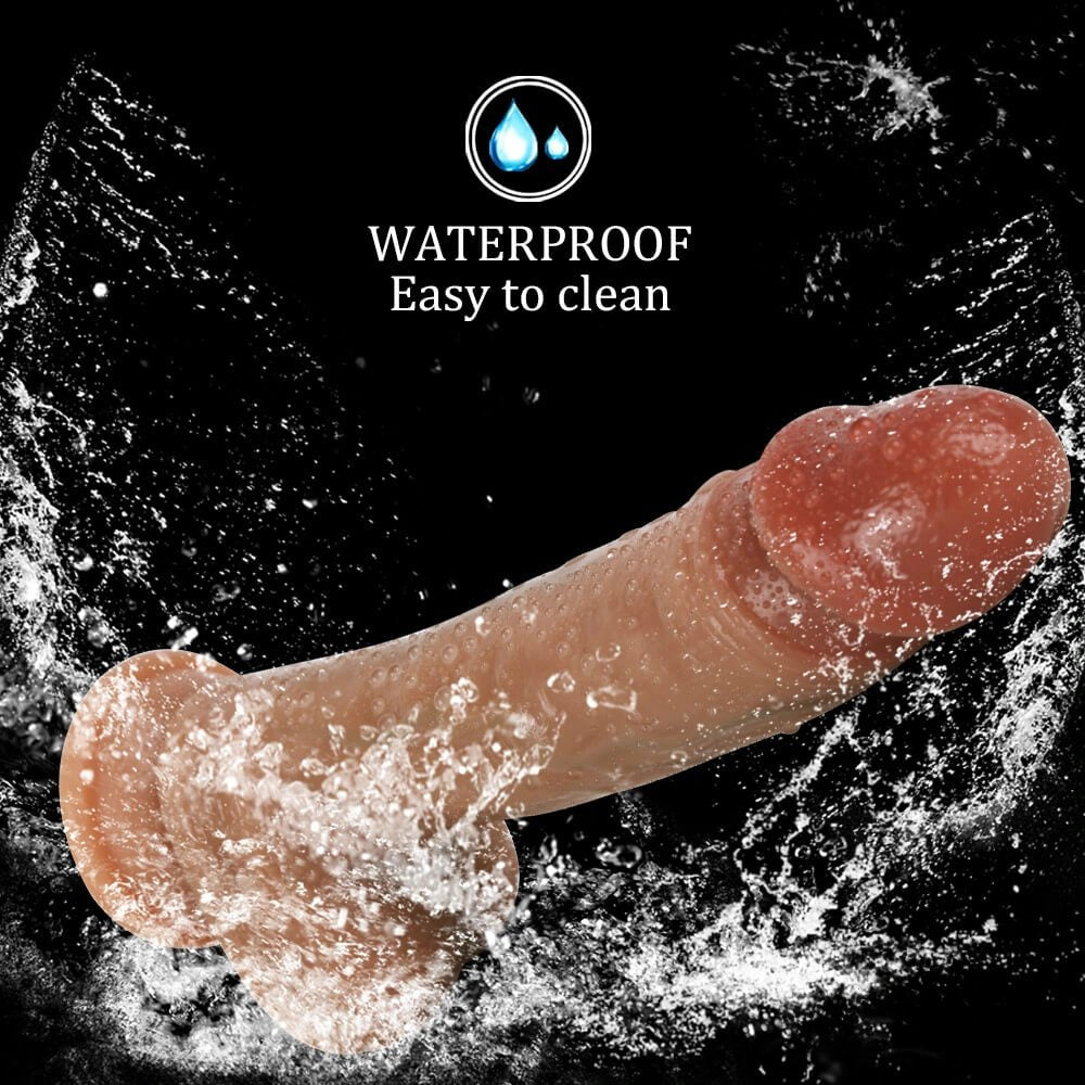 Flesh suction cup realistic dildo, photo 5