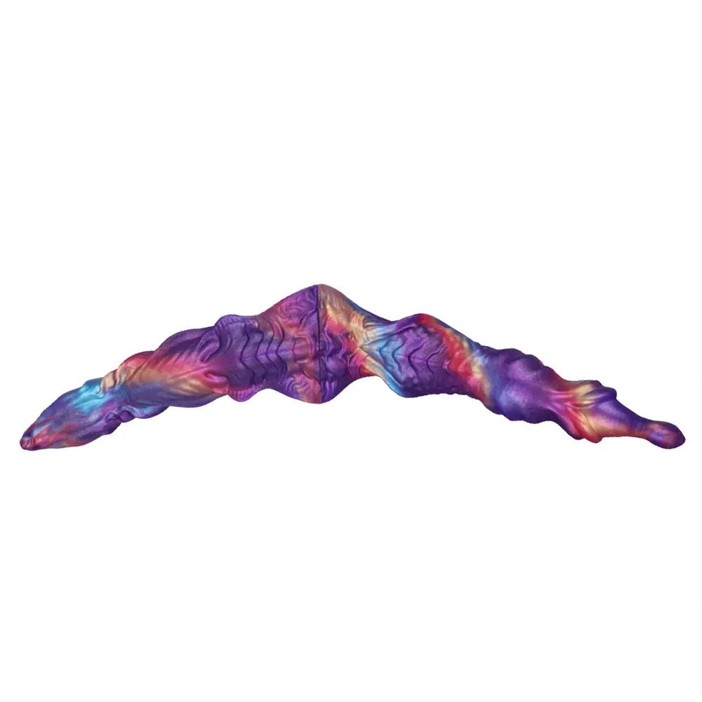 Twisted knot silicone fantasy dildo, photo 9