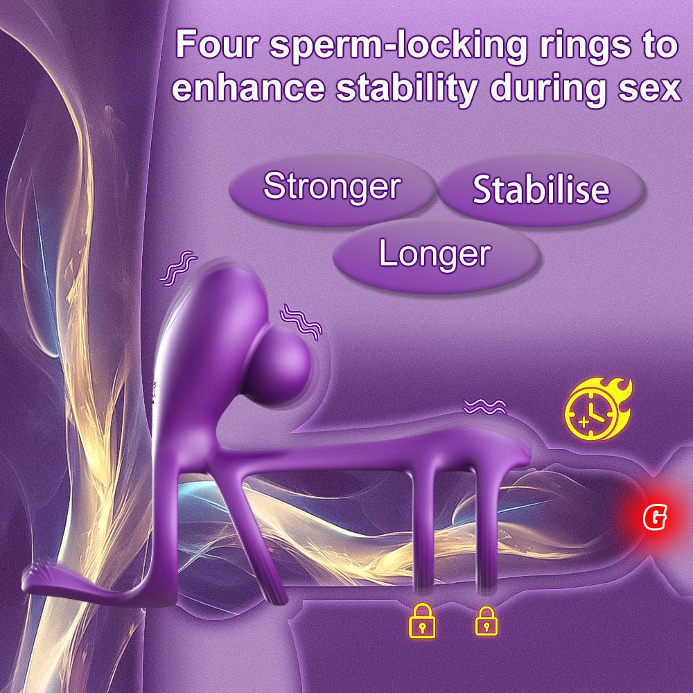 Silicone vibrating penis ring, photo 2