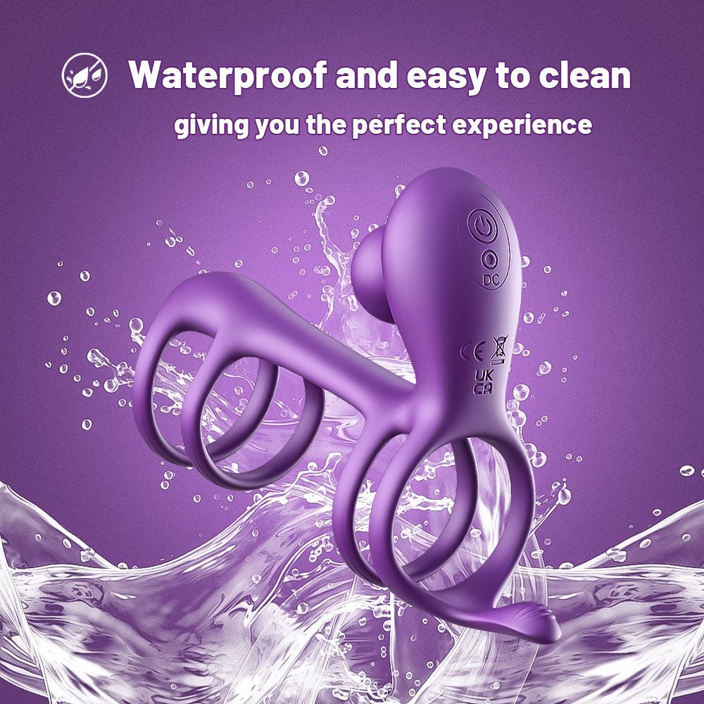 Silicone vibrating penis ring, photo 5
