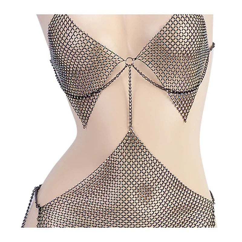 Silver lace bralette lingerie, photo 9