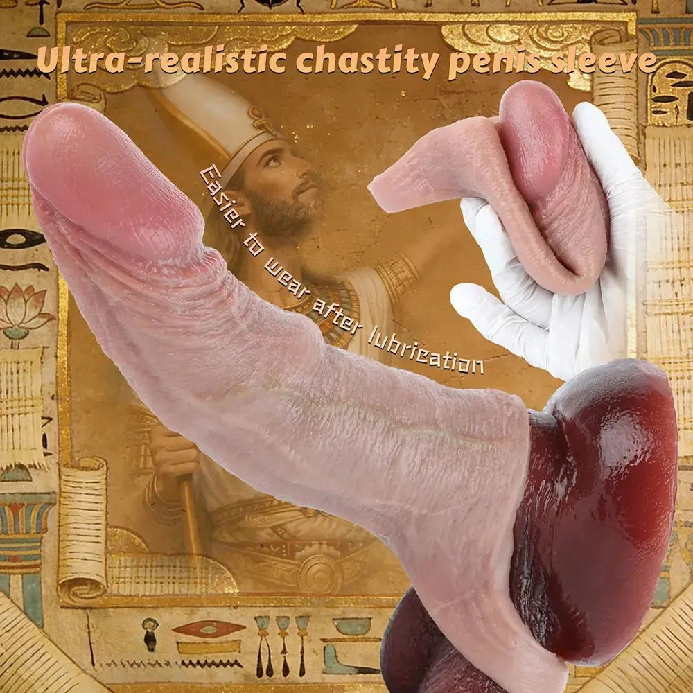 Flesh-tone skin-feel cock sleeve, photo 3