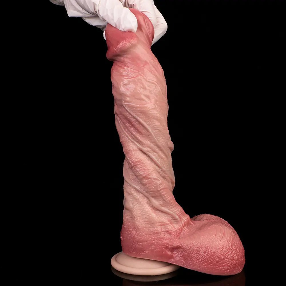 Flesh skin-like suction cup dildo, photo 11