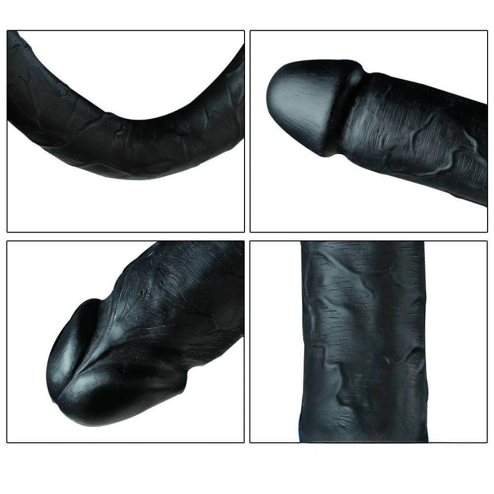 Realistic skin-texture pvc dildo, photo 2