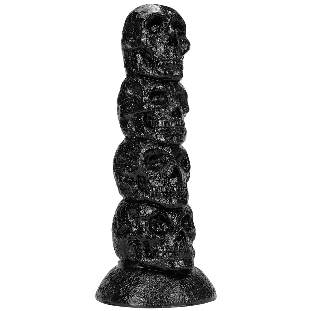 Stacked skull totem fantasy dildo, photo 8