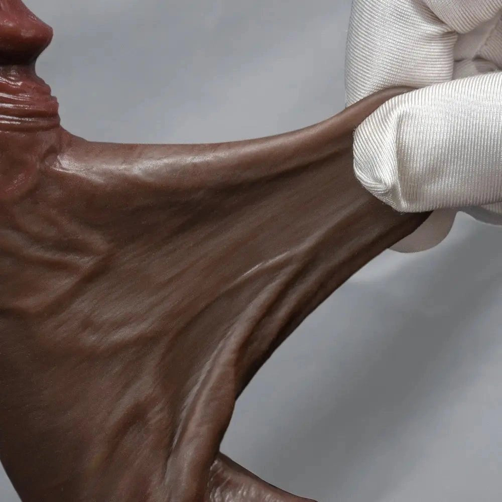 Coffee sliding skin squirting dildo, photo 10