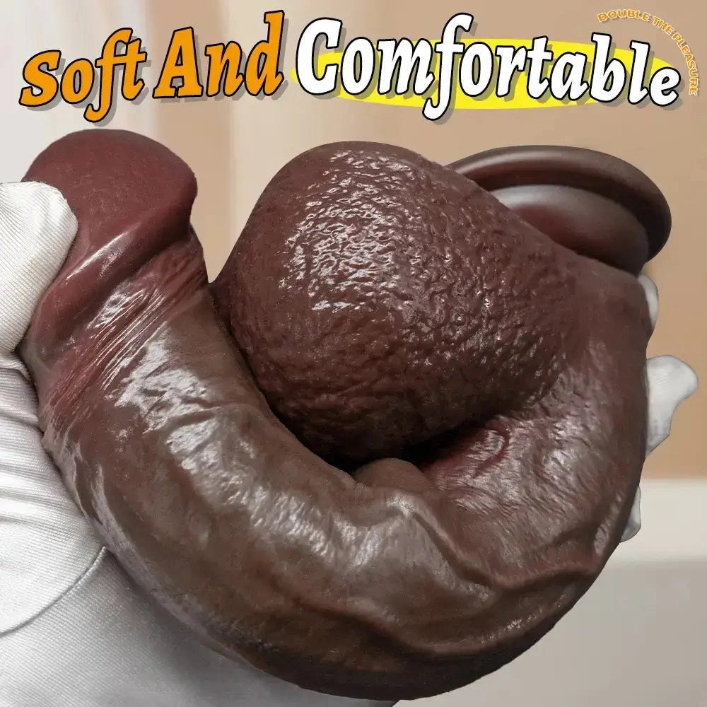 Coffee sliding skin squirting dildo, photo 5