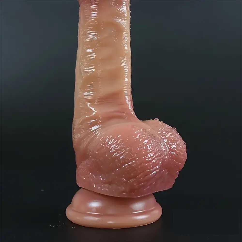 Flesh sliding skin suction cup dildo, photo 8