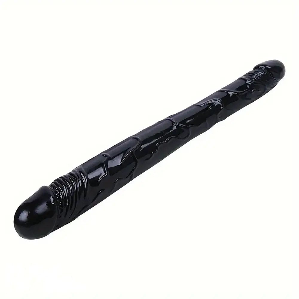 Curved double-ended realistic dildo, photo 7