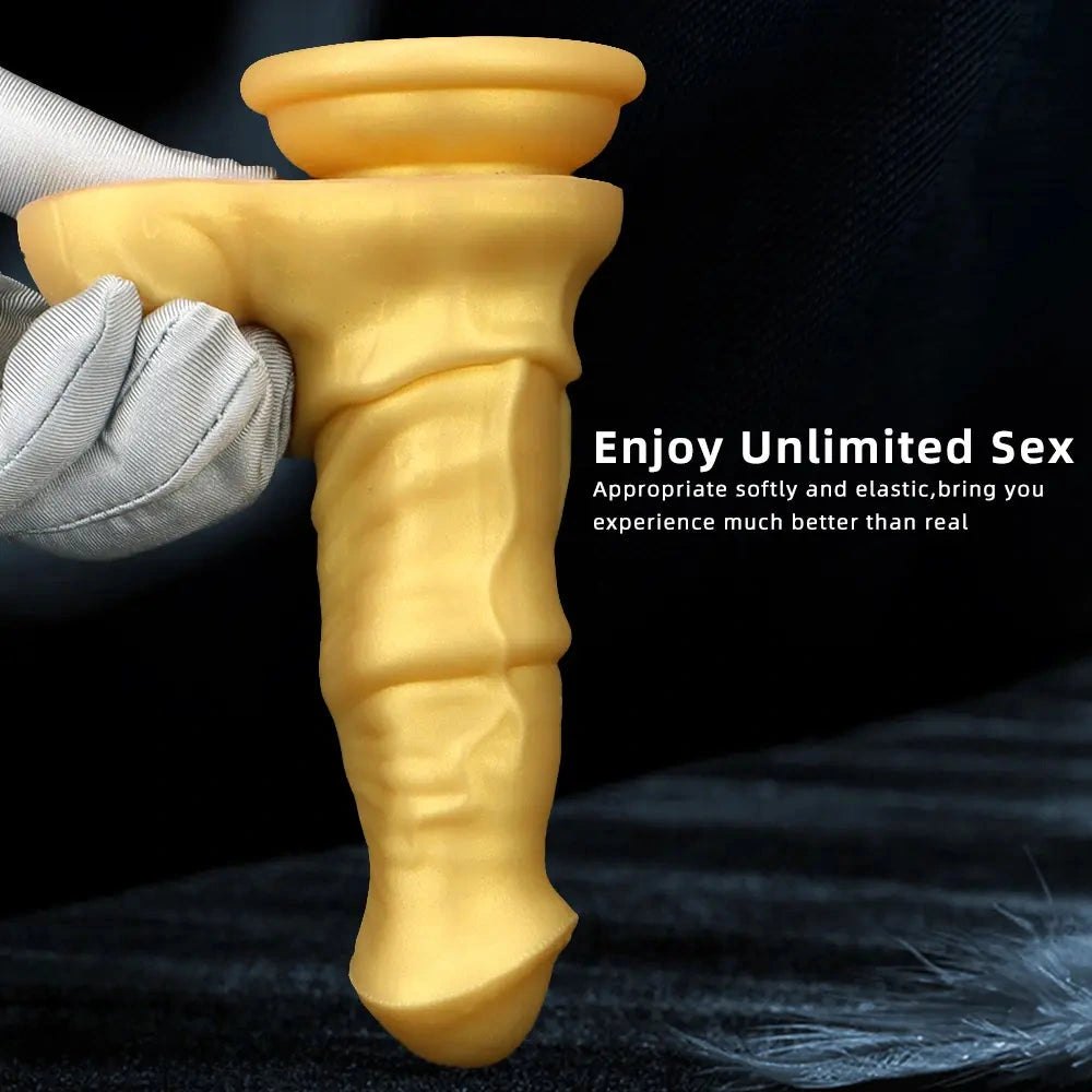 Slim horse-style animal dildo, photo 3