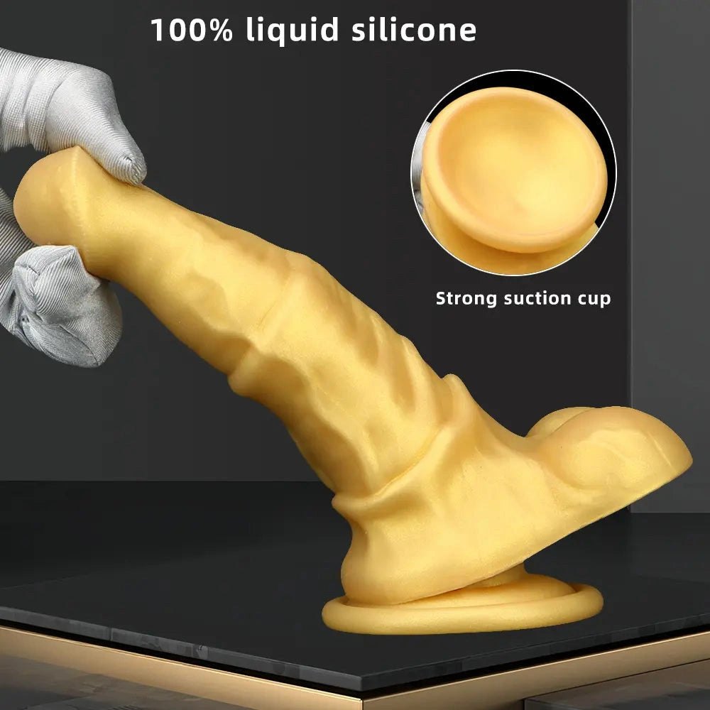 Slim horse-style animal dildo, photo 4