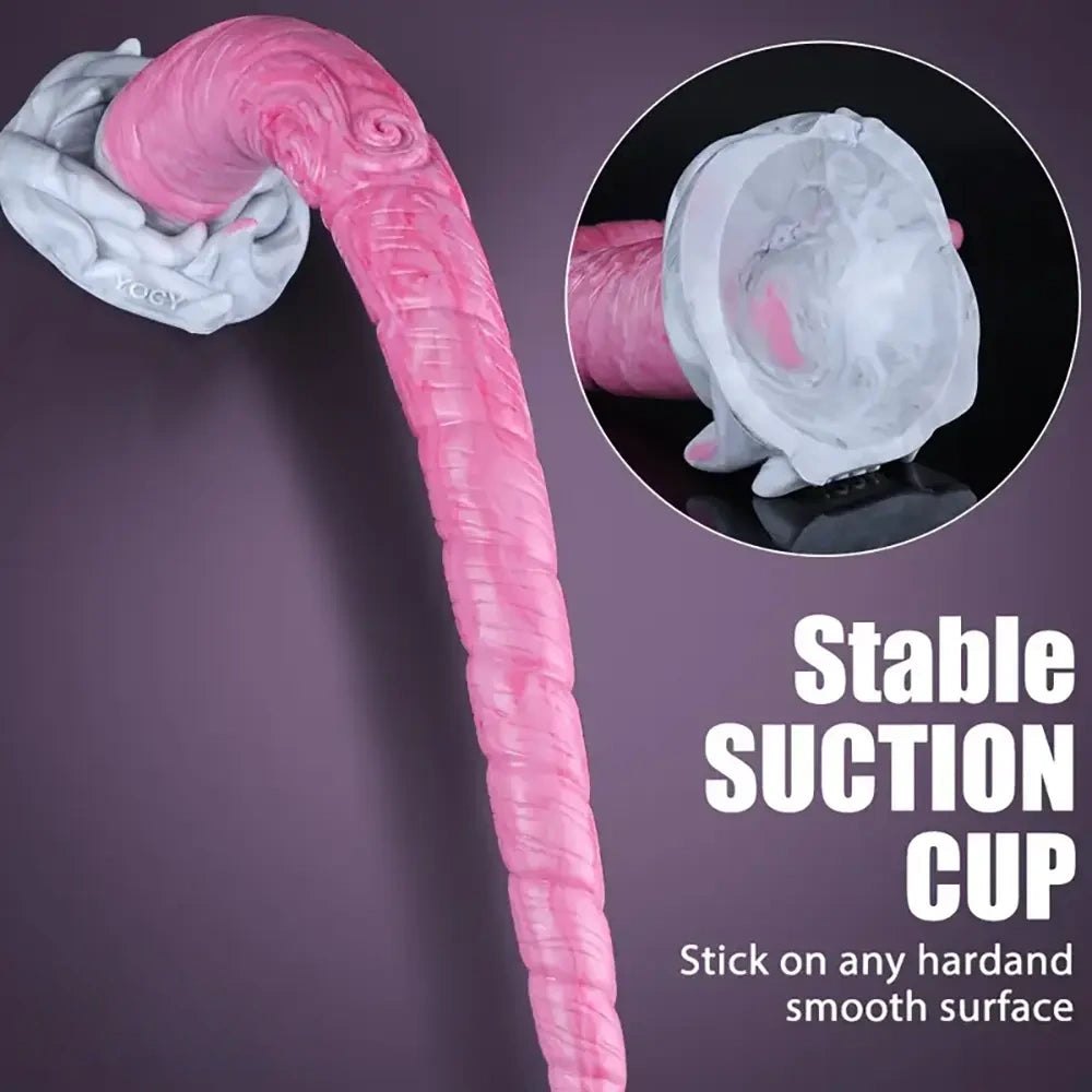 Colorful slim realistic dildo, photo 1
