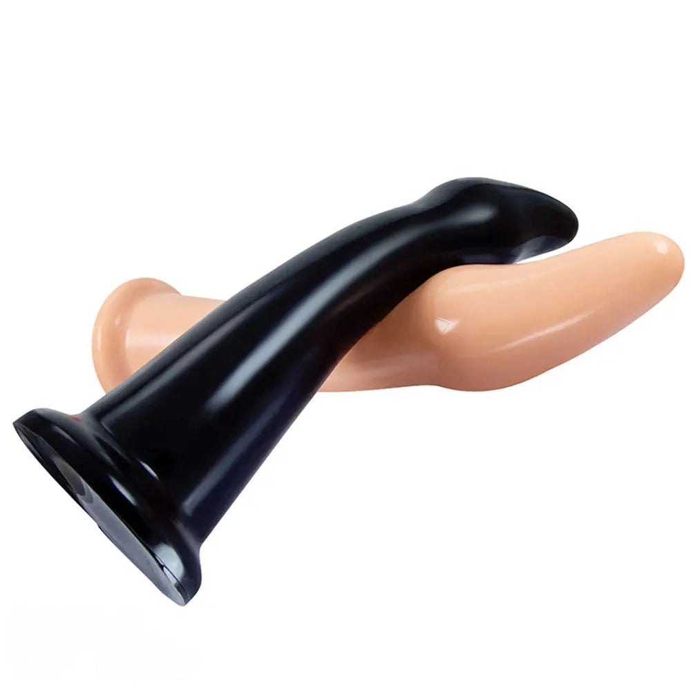Smooth tapered suction cup dildo, photo 10