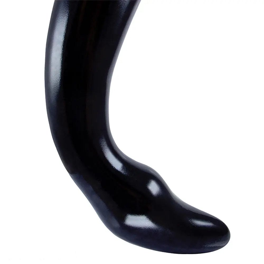 Smooth tapered suction cup dildo, photo 9