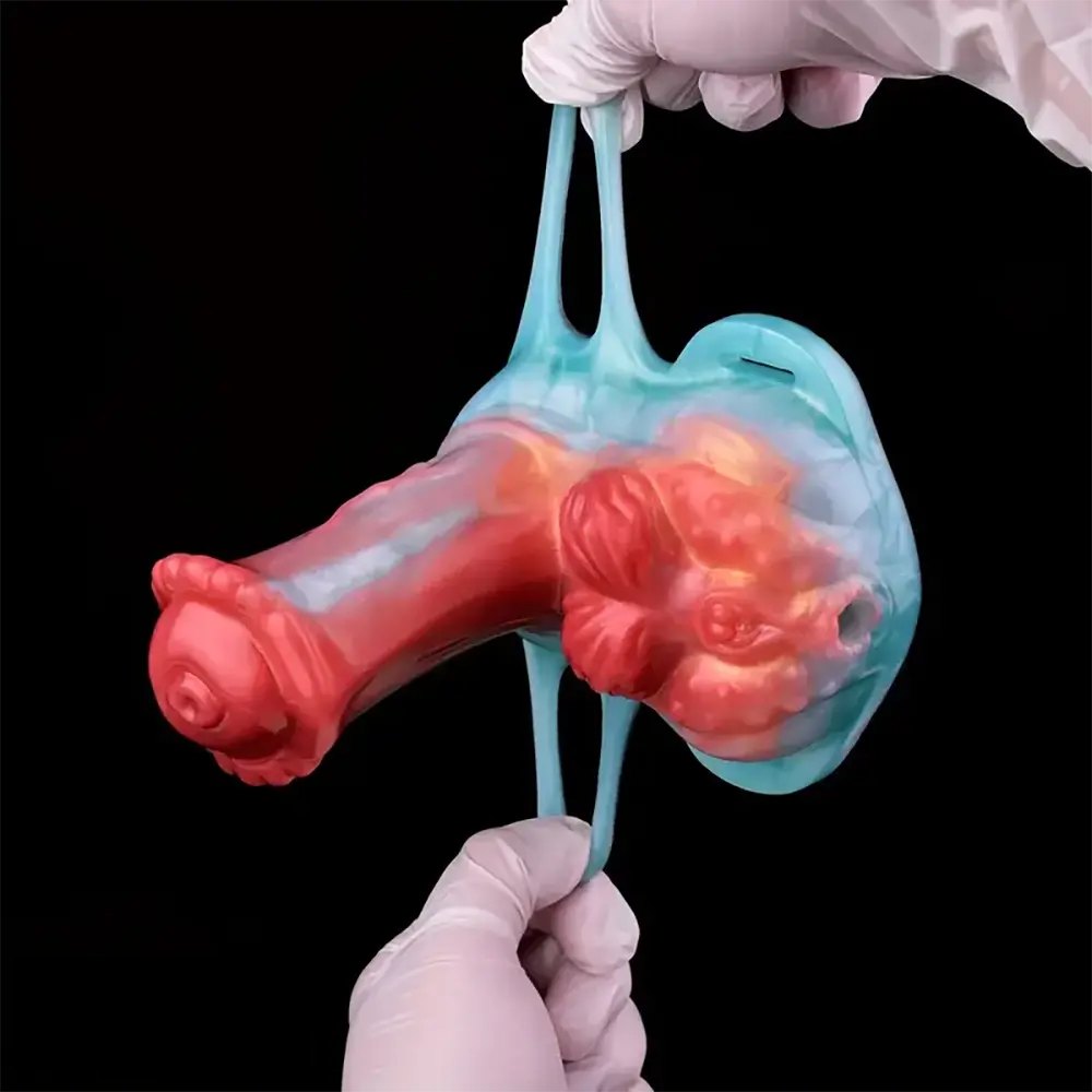 Colorful small g-spot silicone dildo, photo 10