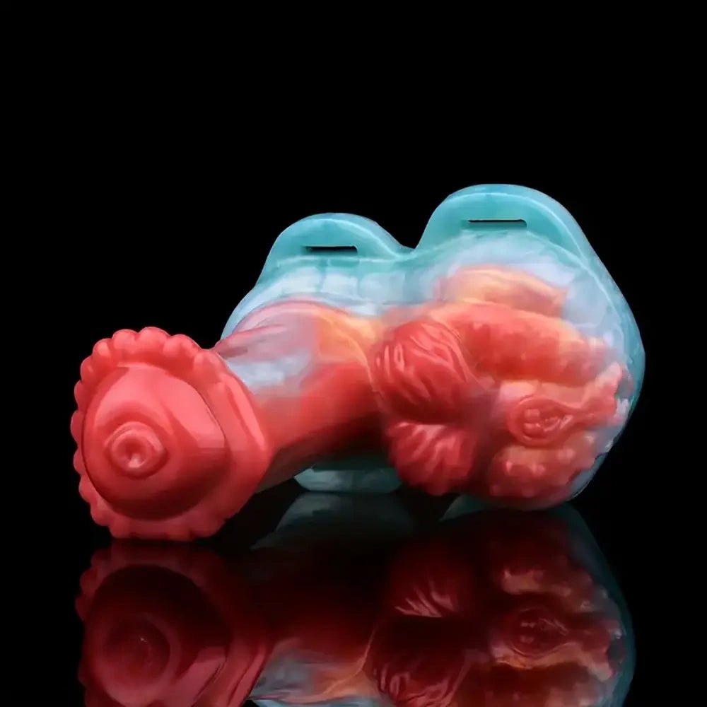 Colorful small g-spot silicone dildo, photo 3